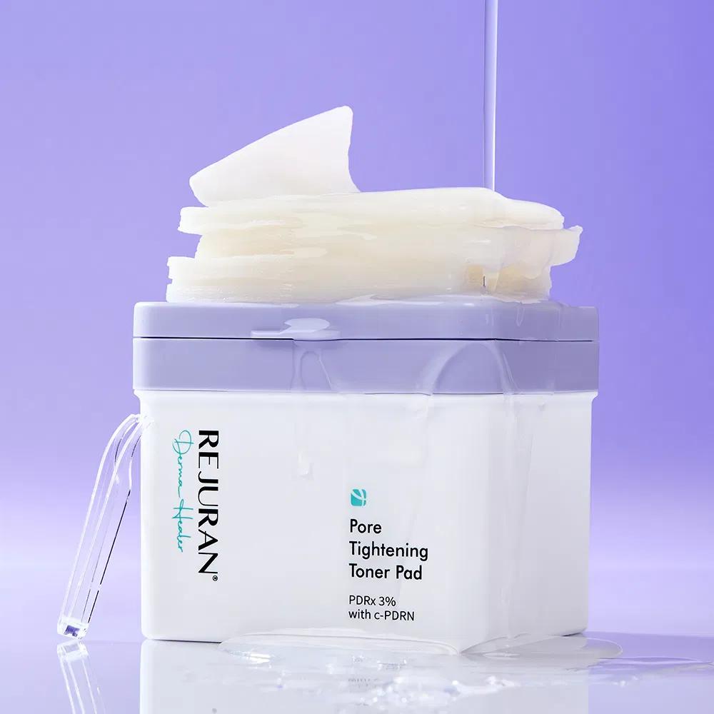REJURAN Pore Tightening Cleansing Balm 50ml + Toner Pad 220ml 60 Pads + Ampoule 30ml c-PDRN Pore Care Set