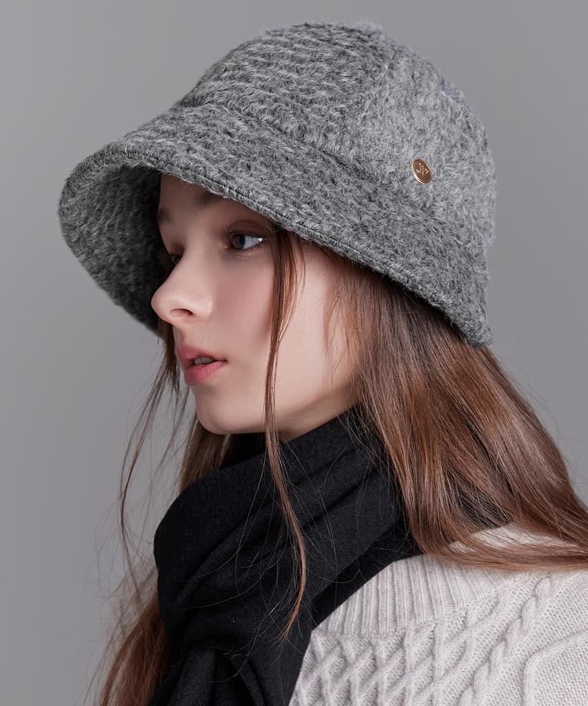 Hwaiteusaenjeu Fluffy Bonnet Hat New Sasha (6 Colors)