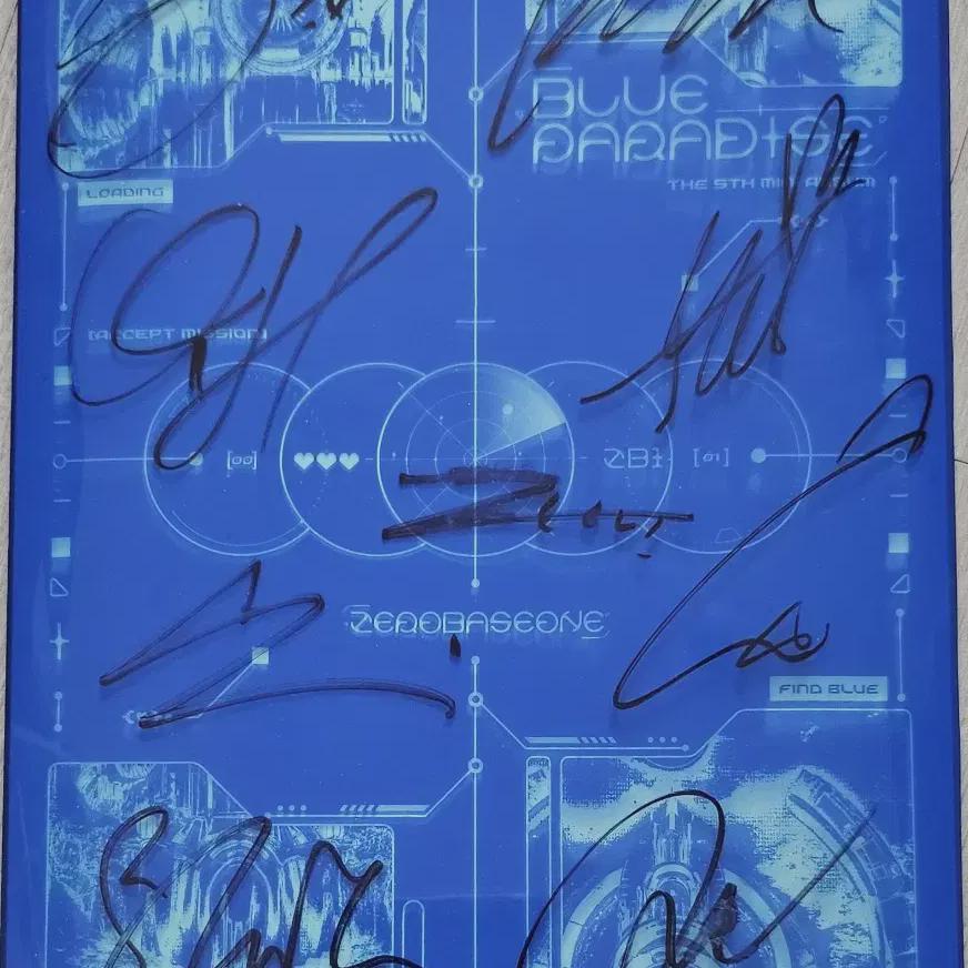 

Zerobaseone Autographed Album