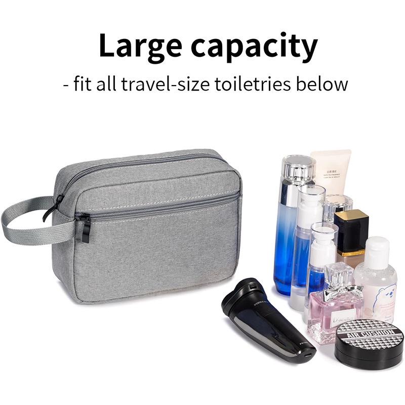 Outdoor Waterproof Travel Toiletry Bag - Portable and Wear-resistant Makeup Organizer for Business Trips