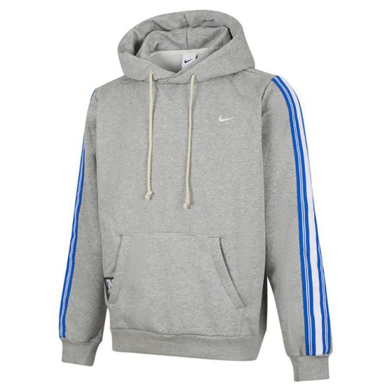 

Nike College Style Striped Comfortable Soft Skin-Friendly Versatile Hoodie Men hoodies Gray HJ3882063 L