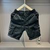 Sommer-Cargo-Shorts für Herren, Lässige Mehrzwecktaschen, Lockere Stretch-Hosen aus reiner Baumwolle, Außenbekleidung