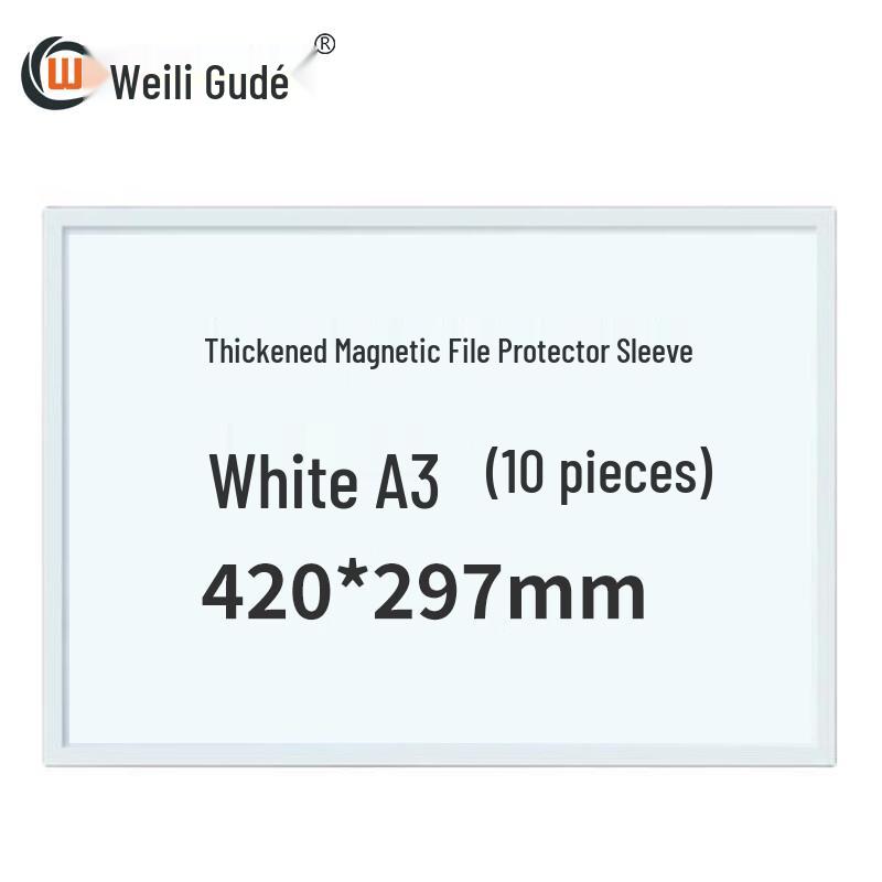 Wellgreat Magnetic PVC Card Holder & Display Sign
