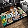 Breaking Bad Mashup Office Rug Chair Mat, Game Carpet, Suitable for Front Door, Bedroom, Living Room, Desk, Holiday Gift
