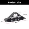 2Pcs Universals Boats Paddles Oar Holder Awning Brackets Fixed Buckles Inflatable Boats Paddles Fixed Frame Easy To Install