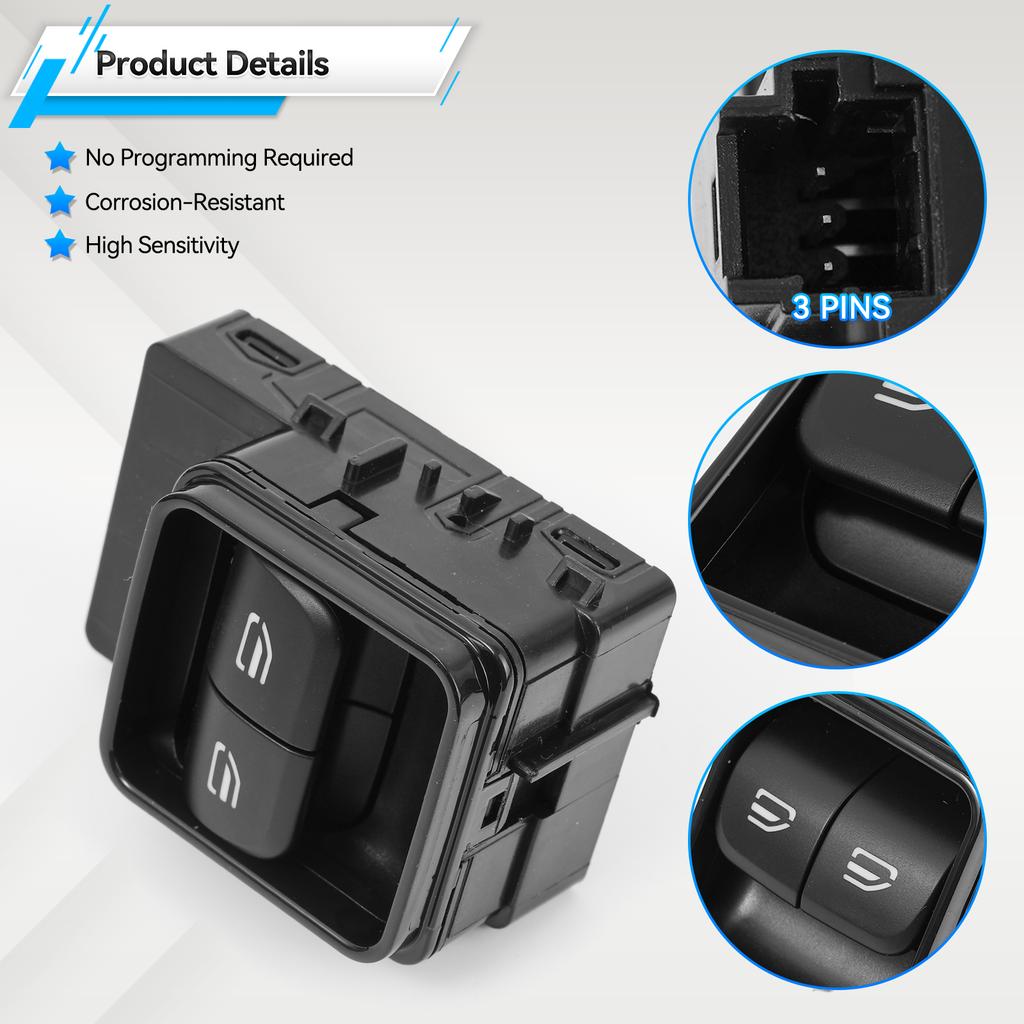 Electric Window Control Switch Lifter Button Master Front 9079058902 A9079058902 For Mercedes Benz Sprinter 907 910 2018-2022