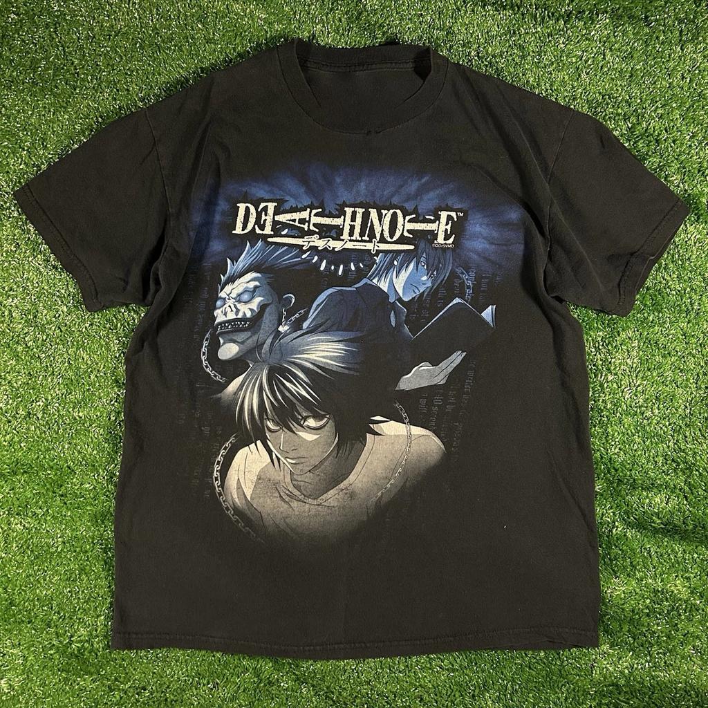 Death Note Vintage Anime T-Shirt All Size Black Shonen Jump NP046 FREE SHIPPING