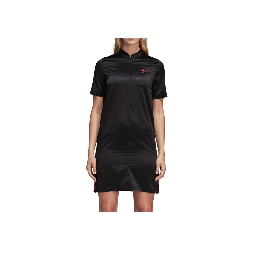 adidas Originals Leoflage Tişört Elbise Siyah DX4299
