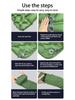 LT-04 Ultra-Light Inflatable Diamond TPU Camping Pad - Portable, Moisture-Proof Tent Sleeping Mat
