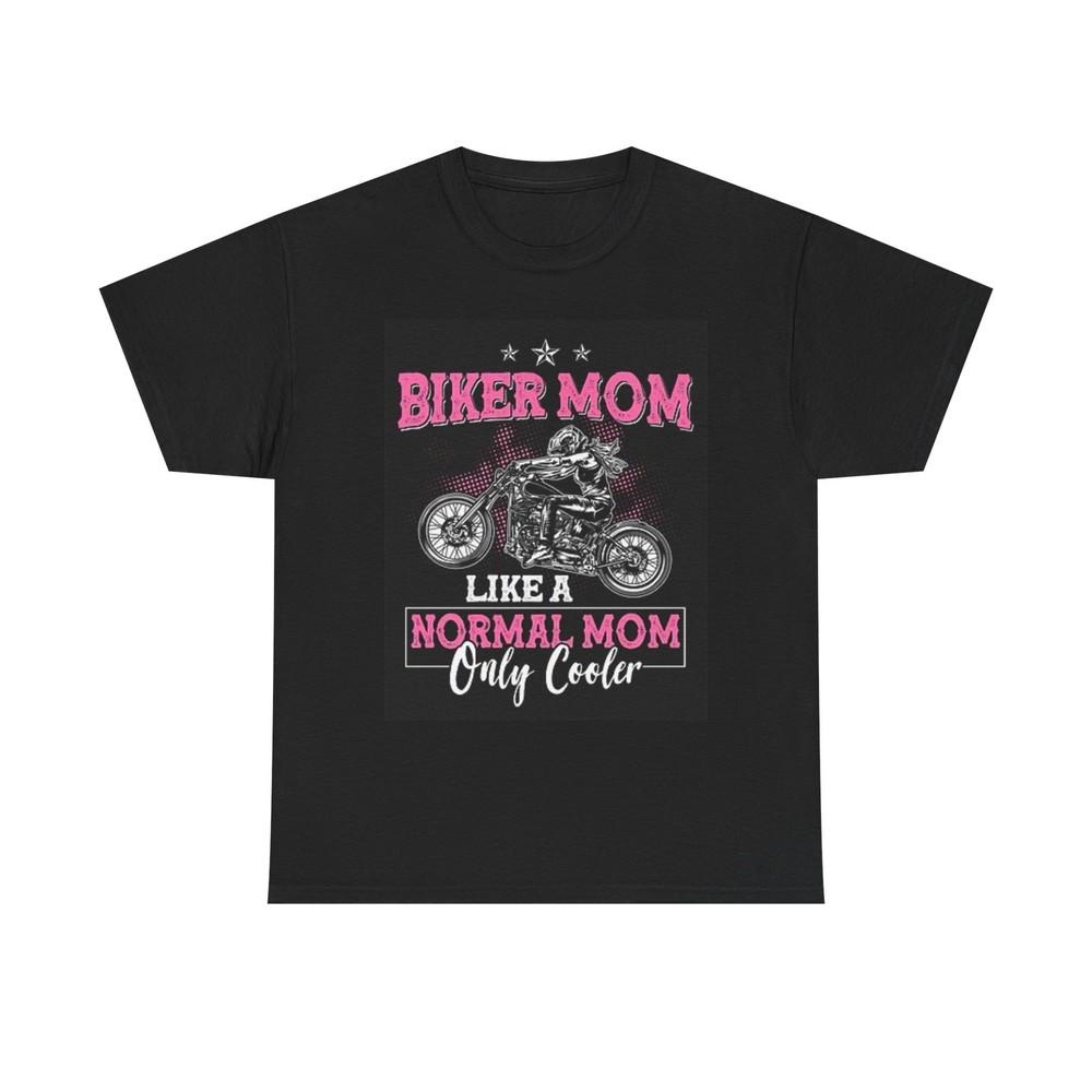 

Biker Mom Graphic T Shirt Motorcycles Unisex Heavy Cotton Tee Unisex T-Shirt XL