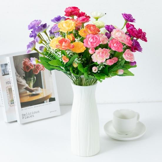 

Искусственный цветочный ландшафтный дизайн Свадебное украшение Многоцелевое красивое украшение для вечеринки по случаю дня рождения Поддельные розы