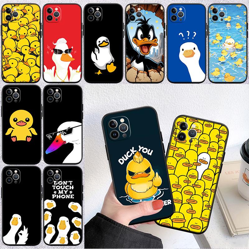 DUCK Cartoon Phone Case for Huawei Mate 20 P Smart+ P20 P30 Lite Pro Y5p Y6p Y6s Y7a Y8p Y8S Y9 Prime Y9S