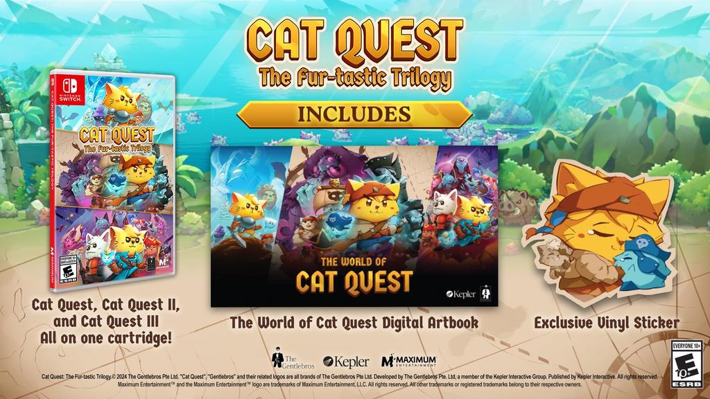 Katze Die Trilogie Nord Switch Quest Pelzig-Fantastisch (Importversion Amerika) –