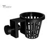 Aquatic Plant Container Aquarium Holder, Top Hanging Fish Tank Holder Planter Basket with Screw Clamp for Anubias, Plants Landscaping Tool