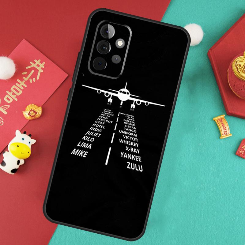 

Airplane Pilot Case For Samsung Galaxy A13 A33 A53 A15 A25 A35 A55 A54 A34 A14 A71 A51 A12 A32 A52 Cover Samsung A52S 5G