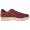 UGG Cali Cow Split Leather Low top Skateboard Shoes Men's Dark Red 1020133-PNR