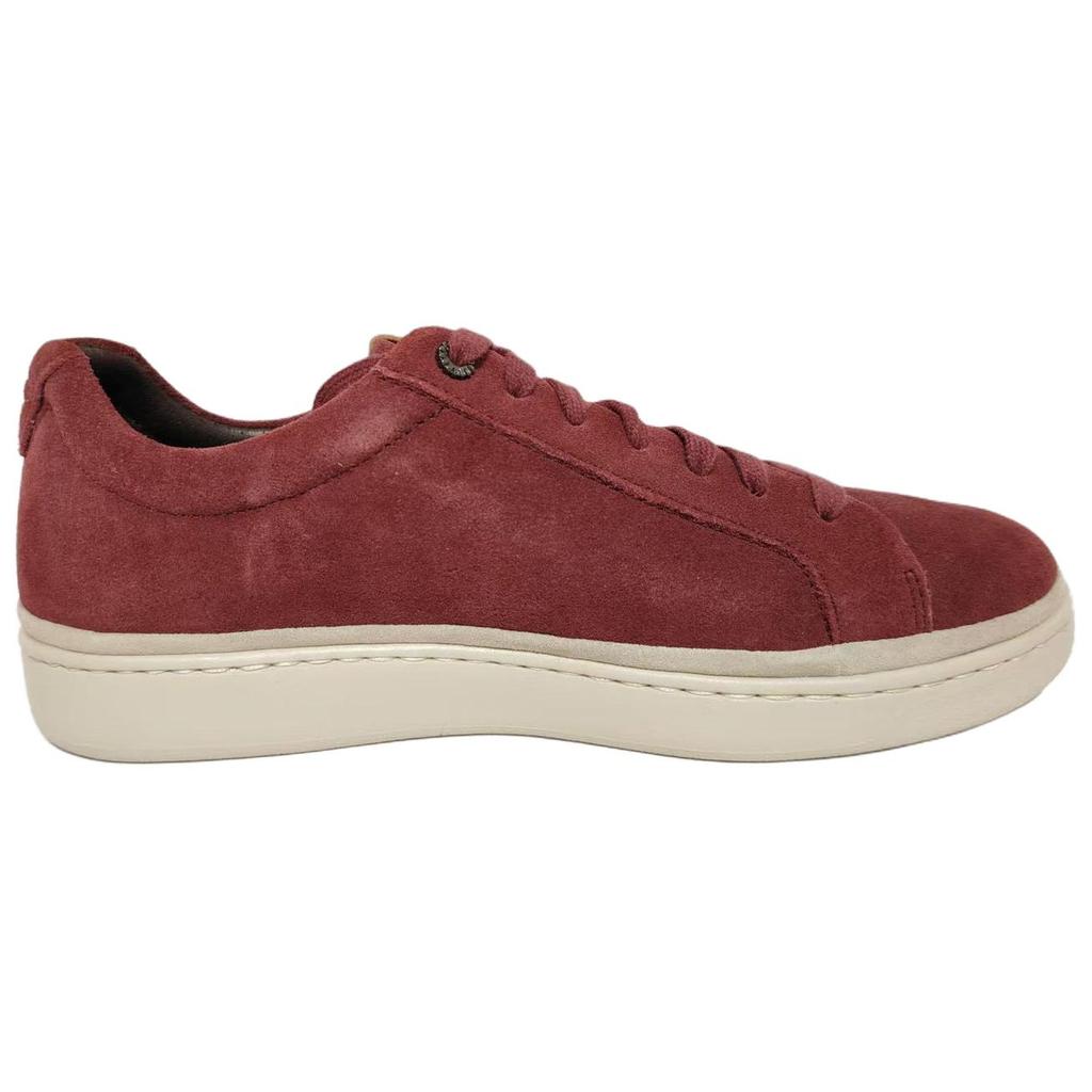UGG Cali Cow Split Leather Low top Skateboard Shoes Men's Dark Red 1020133-PNR