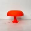 Modern Orange Mushroom Lamp for Bedroom & Living Room Decor - Korean Style