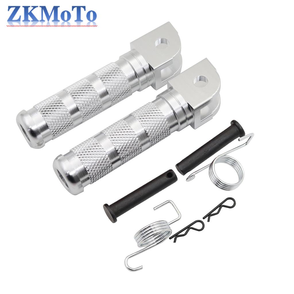 Motorcycle Pedal Foot Pegs FootRest Footpegs For Kawasaki Yamaha Suzuki Honda CB50 CB125R CB250R CB300R CB600F CB900F CB1100RS