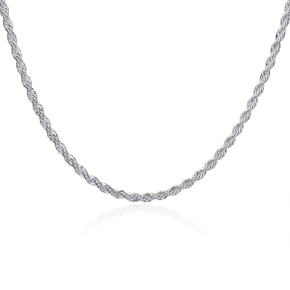 Buy Men's Silver Necklace Stainless 
