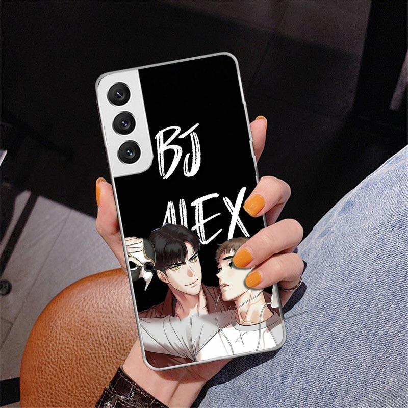 Anime B-J-Alex Phnoe Case for Samsung Galaxy S26 S25 Edge S23 S24 Ultra S22 Plus S21 S20 FE Unique Cover Soft Coque Galaxy S25 S