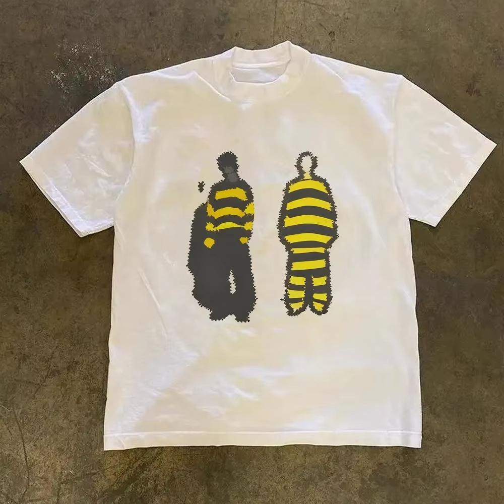 2026 New Summer Comfortable New Niche Street Style Versatile T-shirt for Both Men's Clothing Women Casual Trendy Tops Tee