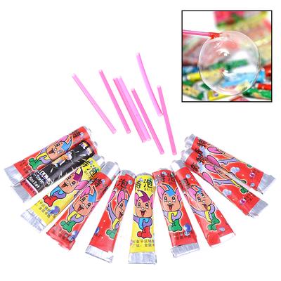 10Pcs Bubble Glue Kids Blowing Bubble Ball Toys For Children Space Balloon Toy