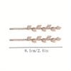 Vintage-Inspired Hair Clips - Elegant Hair Accessories for Women, Perfect for Securing Loose Bangs and Adding a Touch of Sophistication to Any Outfit