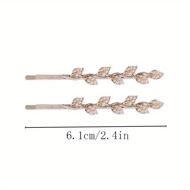Vintage-Inspired Hair Clips - Elegant Hair Accessories for Women, Perfect for Securing Loose Bangs and Adding a Touch of Sophistication to Any Outfit