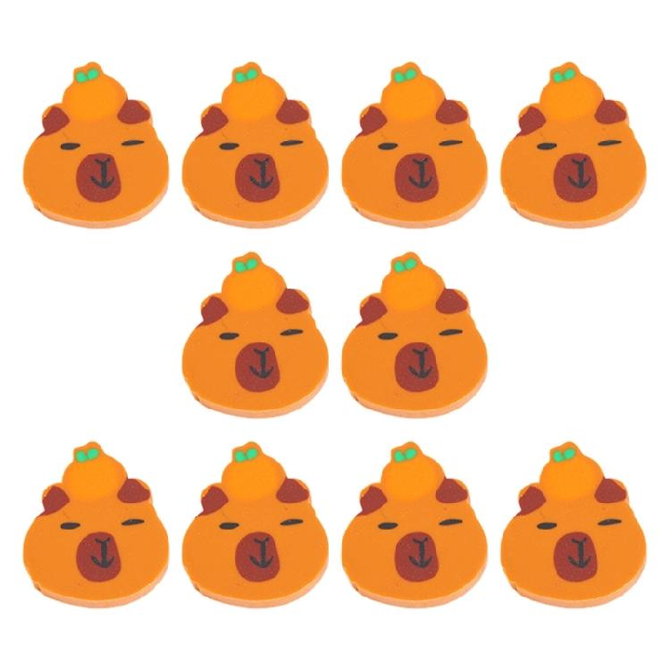 10 ks gumovacích kačerů Vtipné gumy na tužky Roztomilá zvířecí gumka Gumky do školy Odměny Dárek do třídy