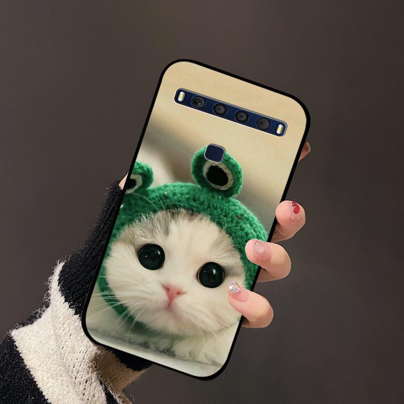 For TCL 10 Lite Case Silicon TPU Flower Landscape Phone Cases On for TCL 10L T770H T770B Portector Soft Cover 10Lite 4187U
