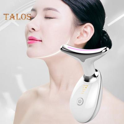 Neck Face Lifter Massager Anti Wrinkle Skin Tighten Device Double Chin Remover Beauty Tool for Facial Contouring Absorbs Creams Faster