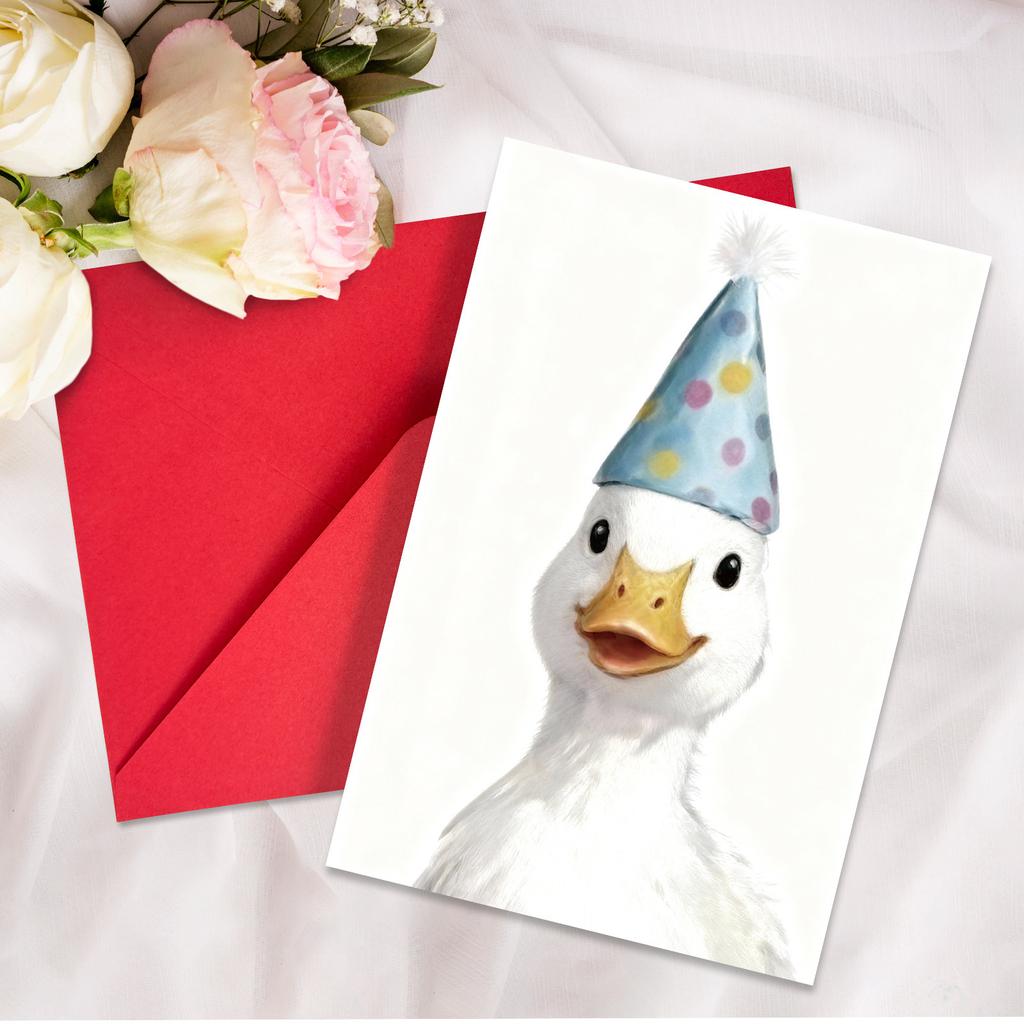 Creative Greeting Card Envelope Set Cute Animal Birthday Wishes Message Card Handwritten Card Greeting Card