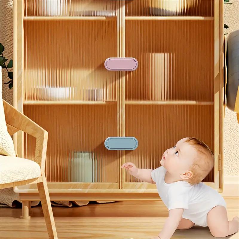 Xiaomi 3-piece Child Safety Drawer Lock Invisible Magnetic Cabinet Lock To Prevent Baby from Opening the Cabinet Door Lock for Refriger