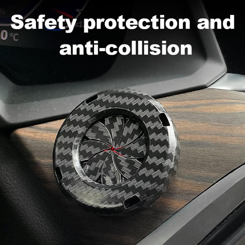 Car Decorative Ring Cover For One Button Start Stop Engine Start Button Cover Universal Push Engine Protection Car Interior