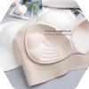 Enhancing Push-Up Bra: Sleek Ice Silk, Anti-Sag, Side Support, Beautiful Back Design, Hollow Out, Light Summer Fit.