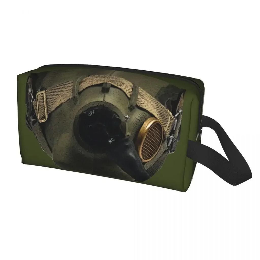 Aeroplanes Flight Toiletry Bag for Airplane Aviation Aviator Makeup Cosmetic Organizer Ladies Beauty Storage Dopp Kit Box