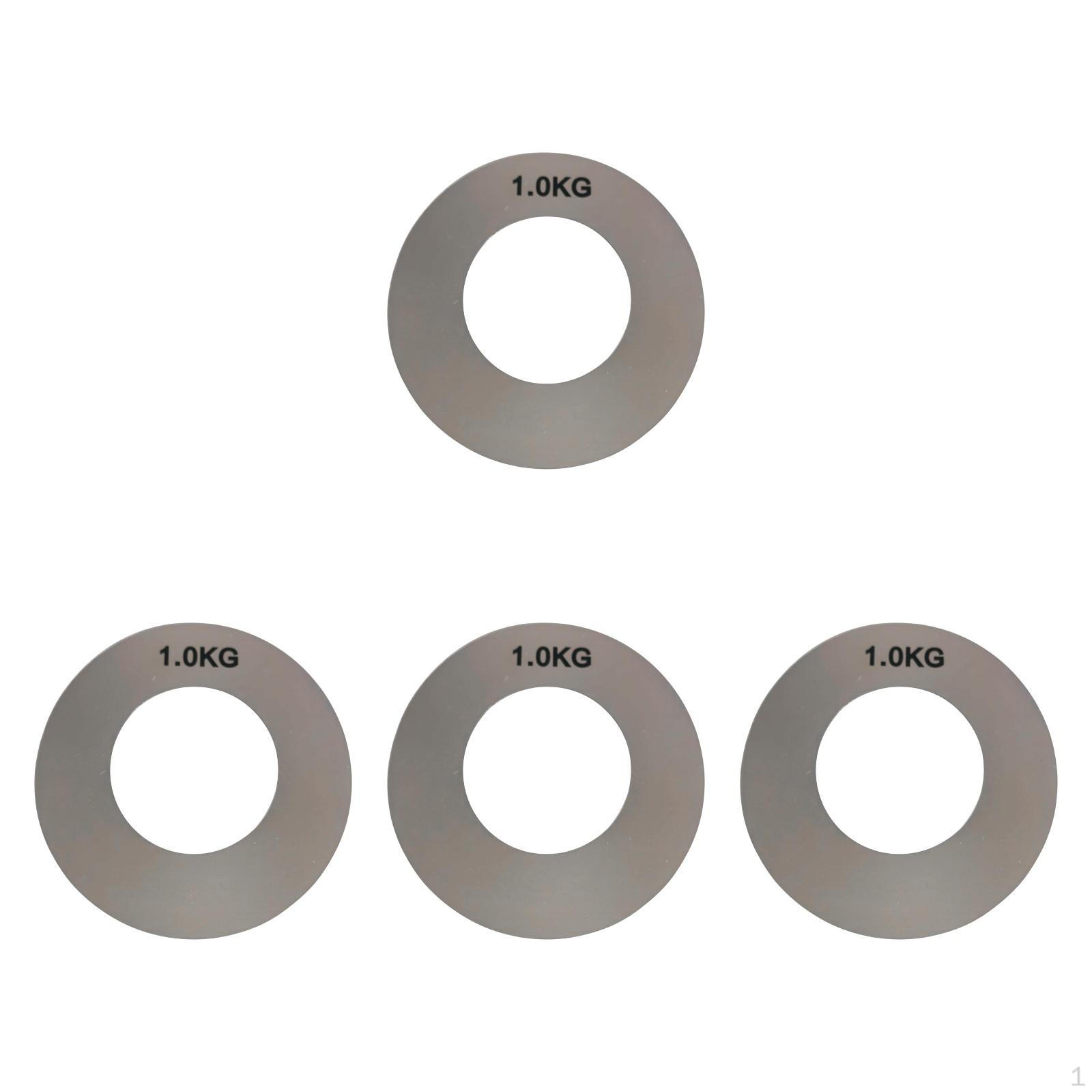 

4 -piece Weight Stickers Identifier Docalas Exercise Equipment for 1.0Kg