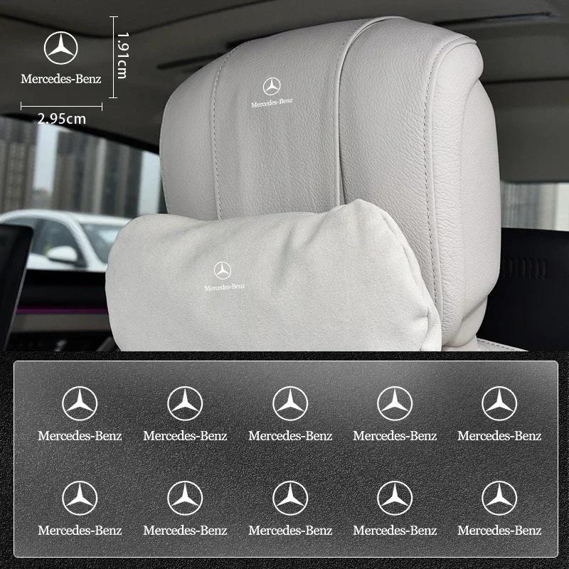 Car Center Console Auto Key Camera Mobilephone Mini Decorative Sticker For Mercedes Benz AMG A B C E S class GLA GLC CLA GLK GLE