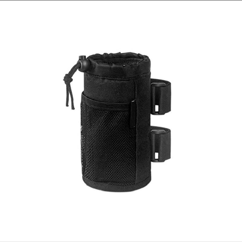 

2In1 Bicycle Handlebar Phone Holder Bike Water Bottle Holder Mesh Pocket Universal Fit Mountain Road E-Bike Kids Bike Wheelchair B