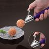 Plastic Handle Ice Cream Ball Scoop Stainless Steel Fruit Scoop Ice Cream Digger  Watermelon