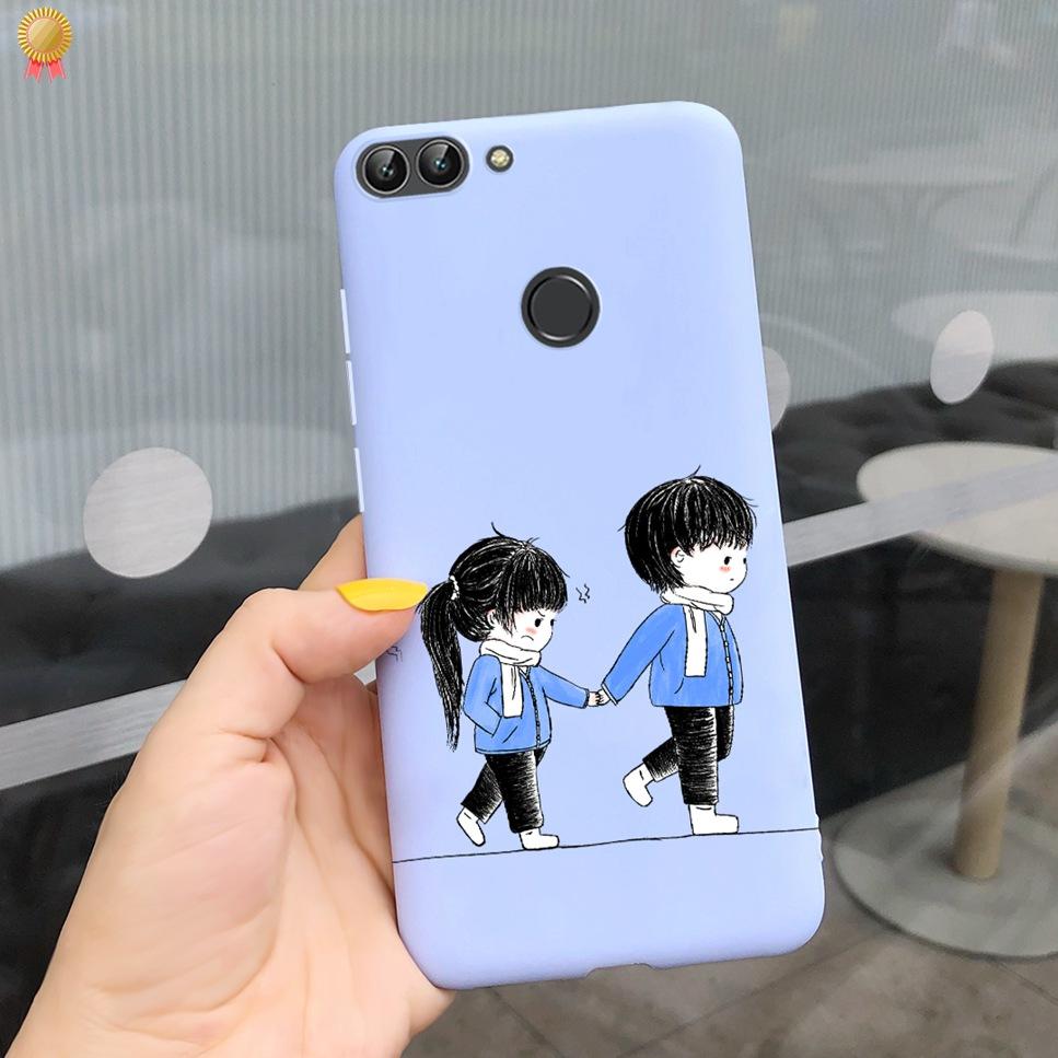 Für Huawei P Smart Hülle Niedliche Blume Schwarz Weiches TPU Silikon Bumper Hülle Für Huawei PSmart P Smart 2017 FIG-LX1 Handyhülle Funda