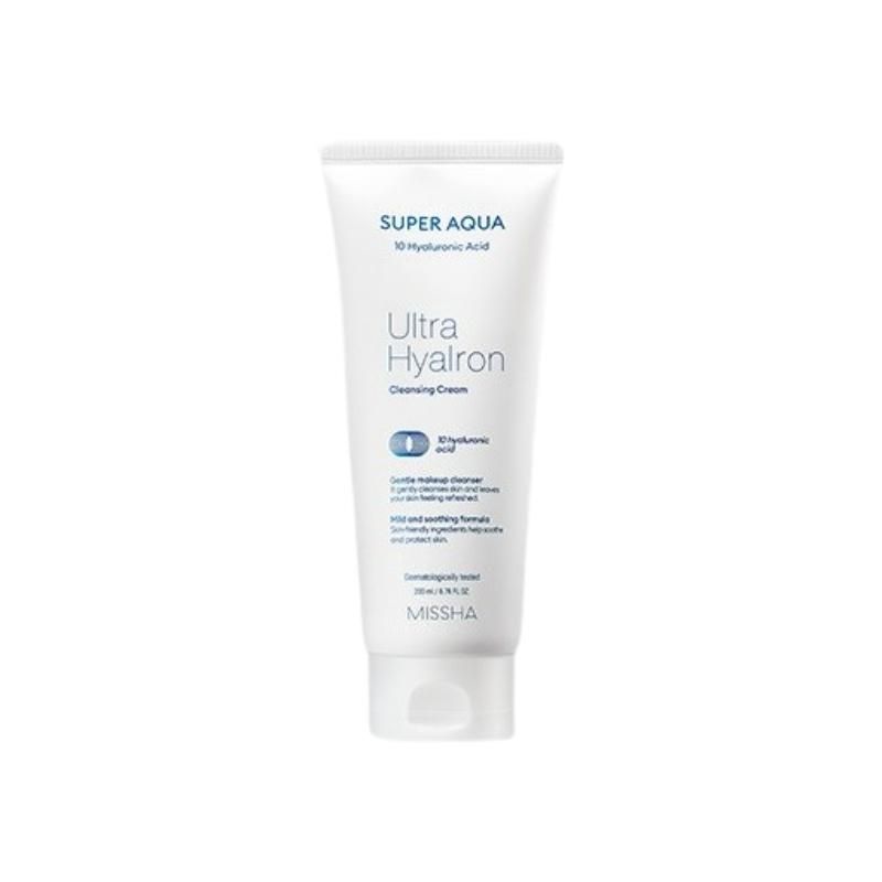 

Super Aqua Ultra Hyalron Очищающий крем 200мл