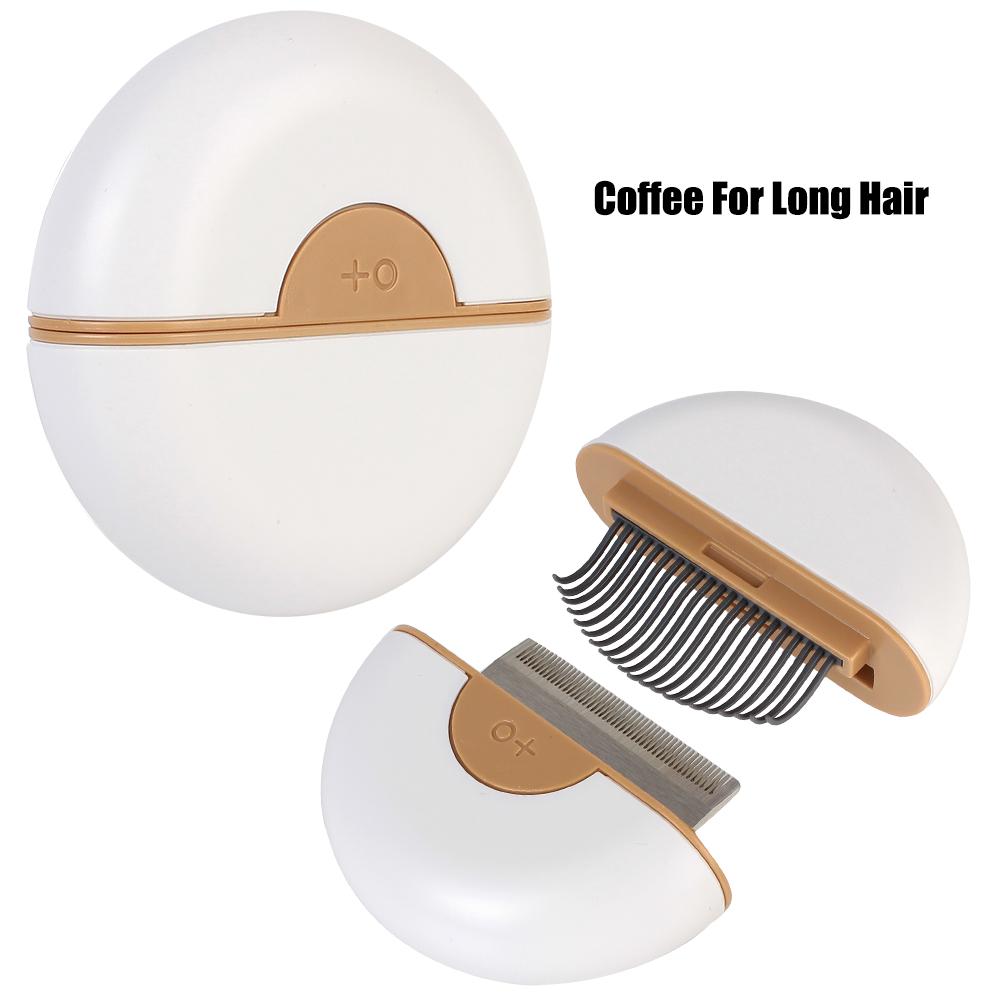 

Инструменты для удаления шерсти для груминга питомцев Товары для питомцев Собаки Массажная расческа 2 В 1 Товары для питомцев Линяющая Щетка для груминга Инструменты для линьки Coffee B