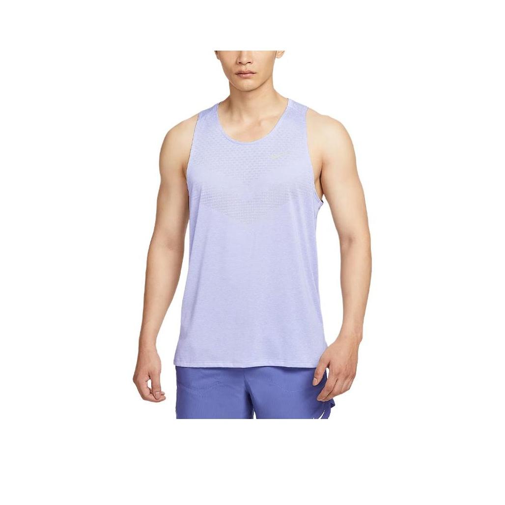 Nike Logo Round Neck Vest Men Tops Purple HV5211-057 XL