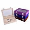 Velvet Jewelry Tray Organizer Box Holder with Clear Lid for Drawer Stud Earring