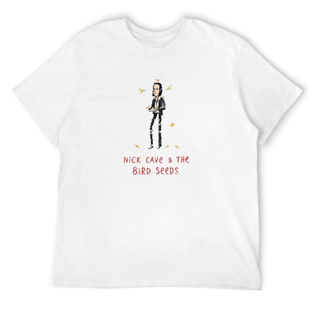 Nick Cave and the Bad T-Shirt summer top man clothes Short sleeve tee anime figures mens graphic t-shirts big and tall