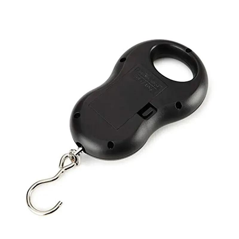 Digital Hanging Scale 50kg/10g Backlight LCD Kitchen Luggage Travel Fishing Pocket Scale