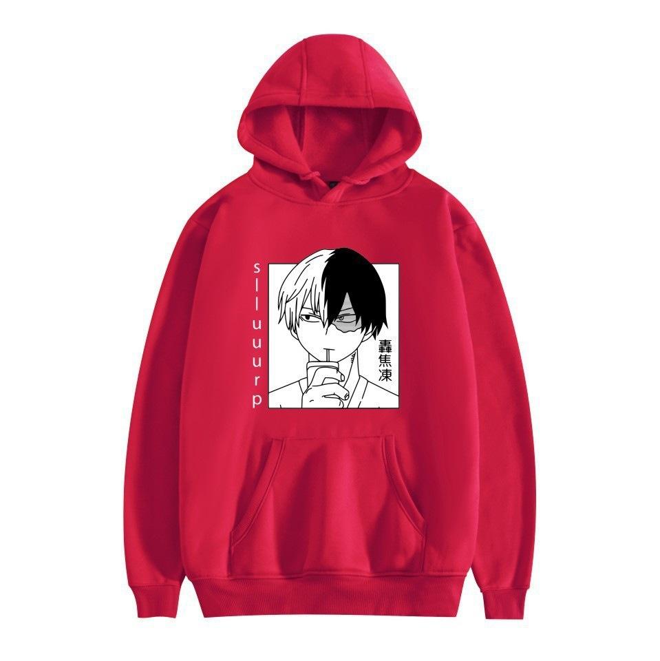 My Hero Academia Hoodies Autumn Winter Fleece Streetwear Tops
