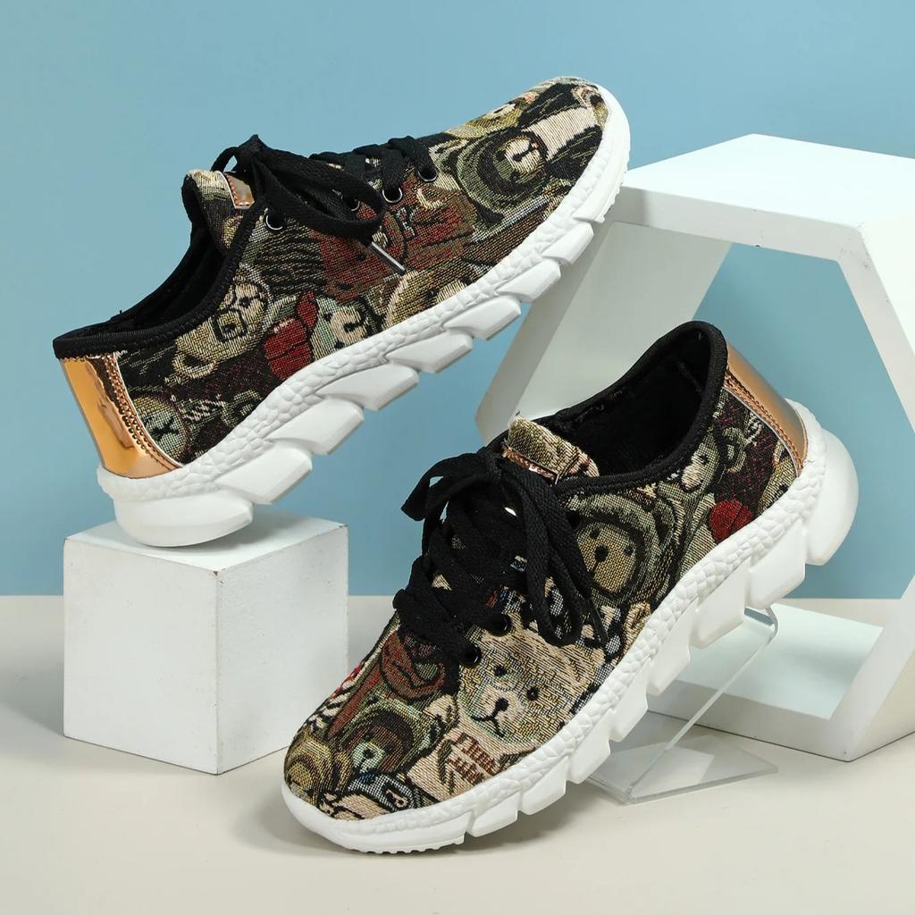 Breathable Casual Sneakers Men Women Lightweight Non-slip Trainers Soft Sole Sports Shoes for Running Jogging Walking